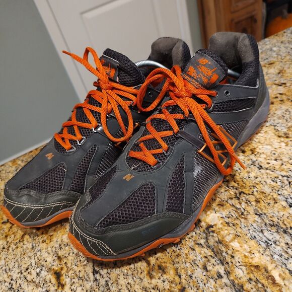 New Balance RX MT800 Trail Running Shoes Black Orange MT800BO US Men's Size 13D - Picture 1 of 12